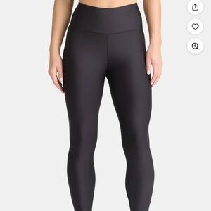 High-Waist Black Active Leggings
